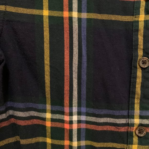 Old Navy Plaid Flannel Button Down Shirt, Size XS - Picture 2 of 3